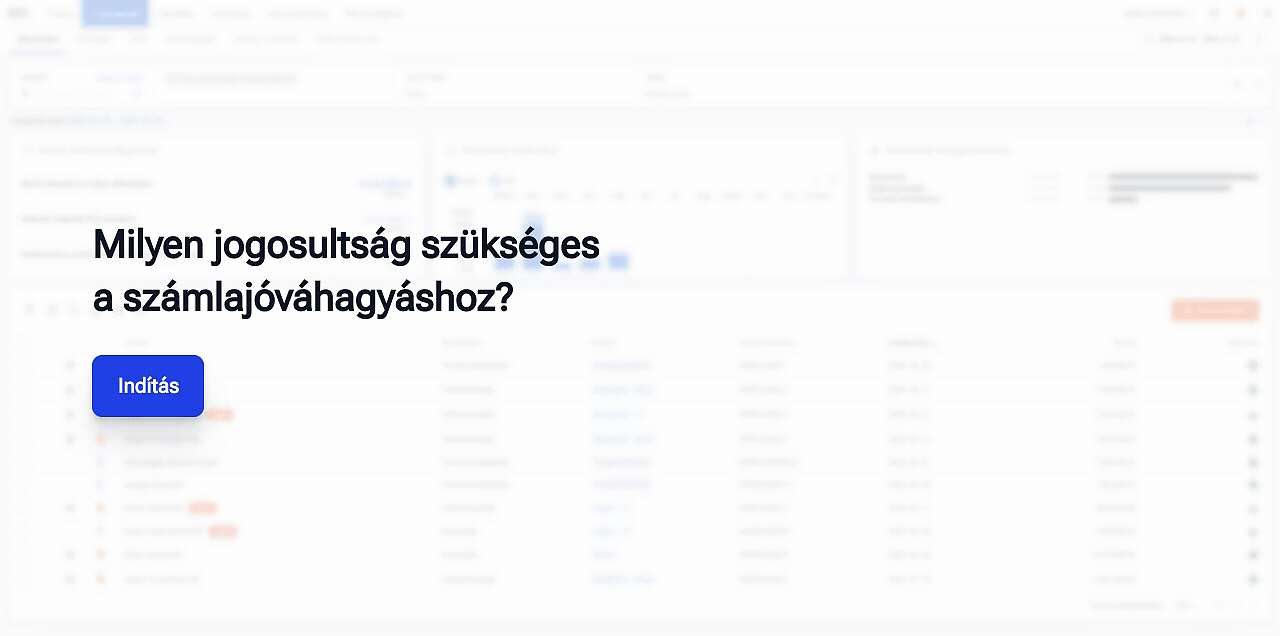 Egyszerű vállalatváltás és pénzügyi beállítások kezelése.gif